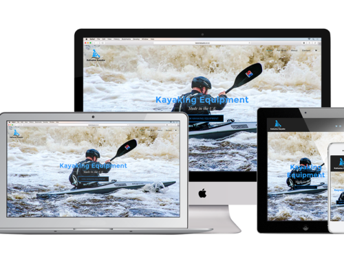 Kakama Kayaks Web Design