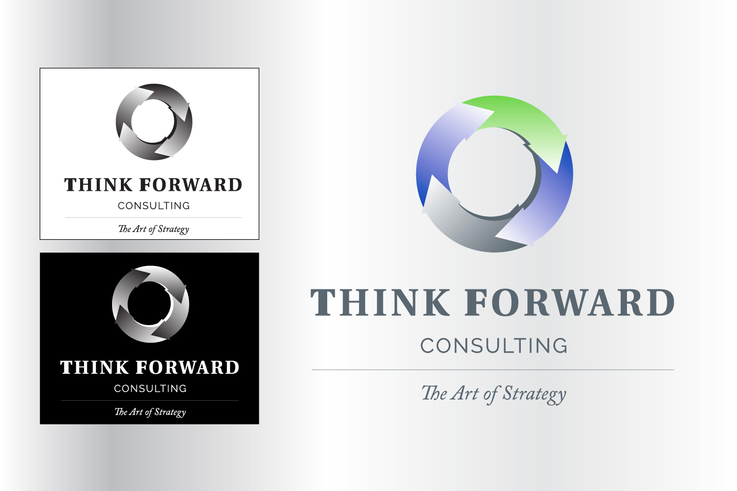 Think Forward Logo Design