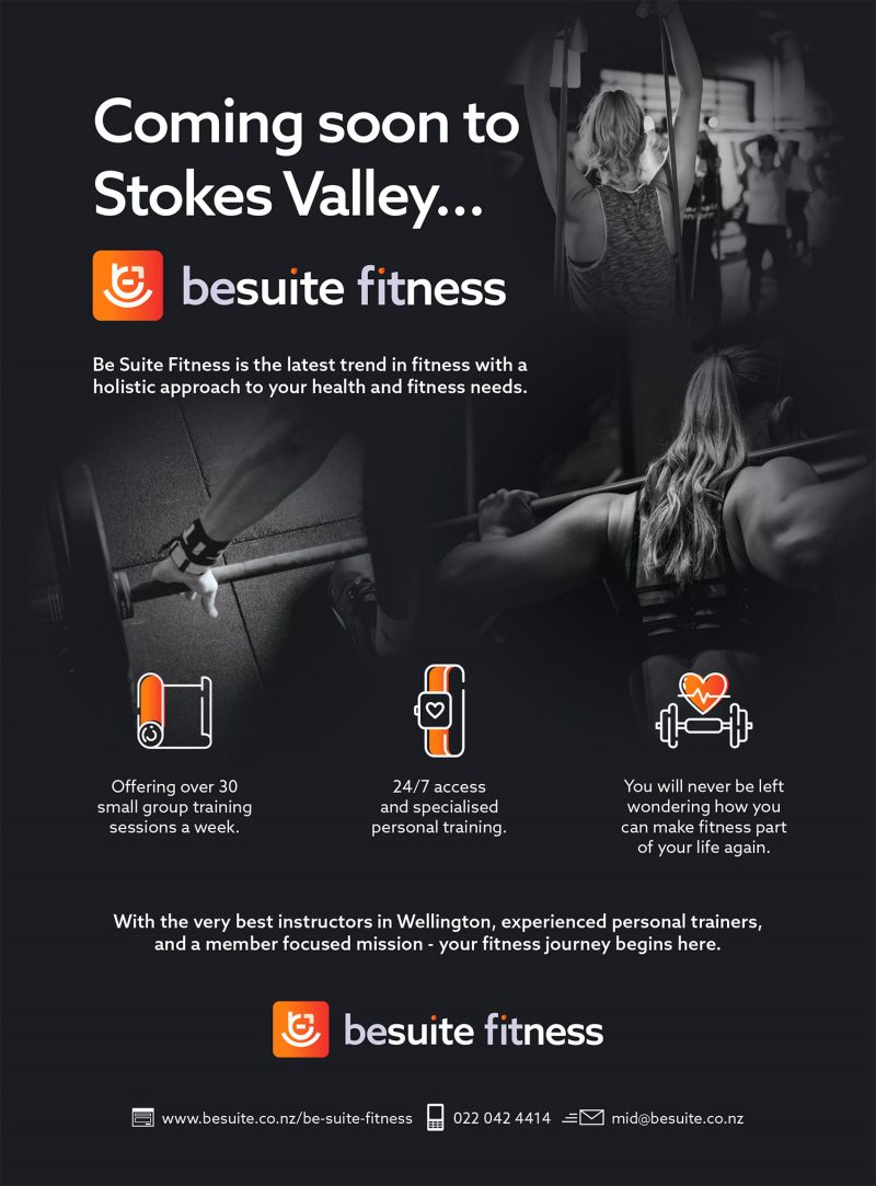 BSF SV 180mm 245mm BeSuite Fitness designed by McCrory Creative
