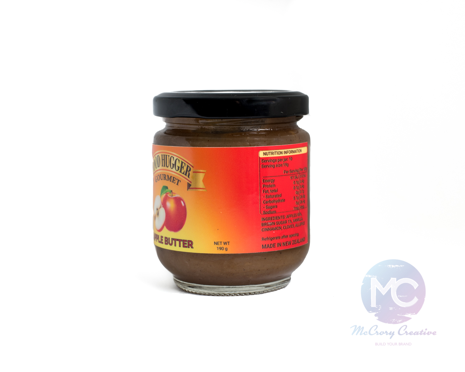 Apple Butter by Food Hugger Gourmet Label Design