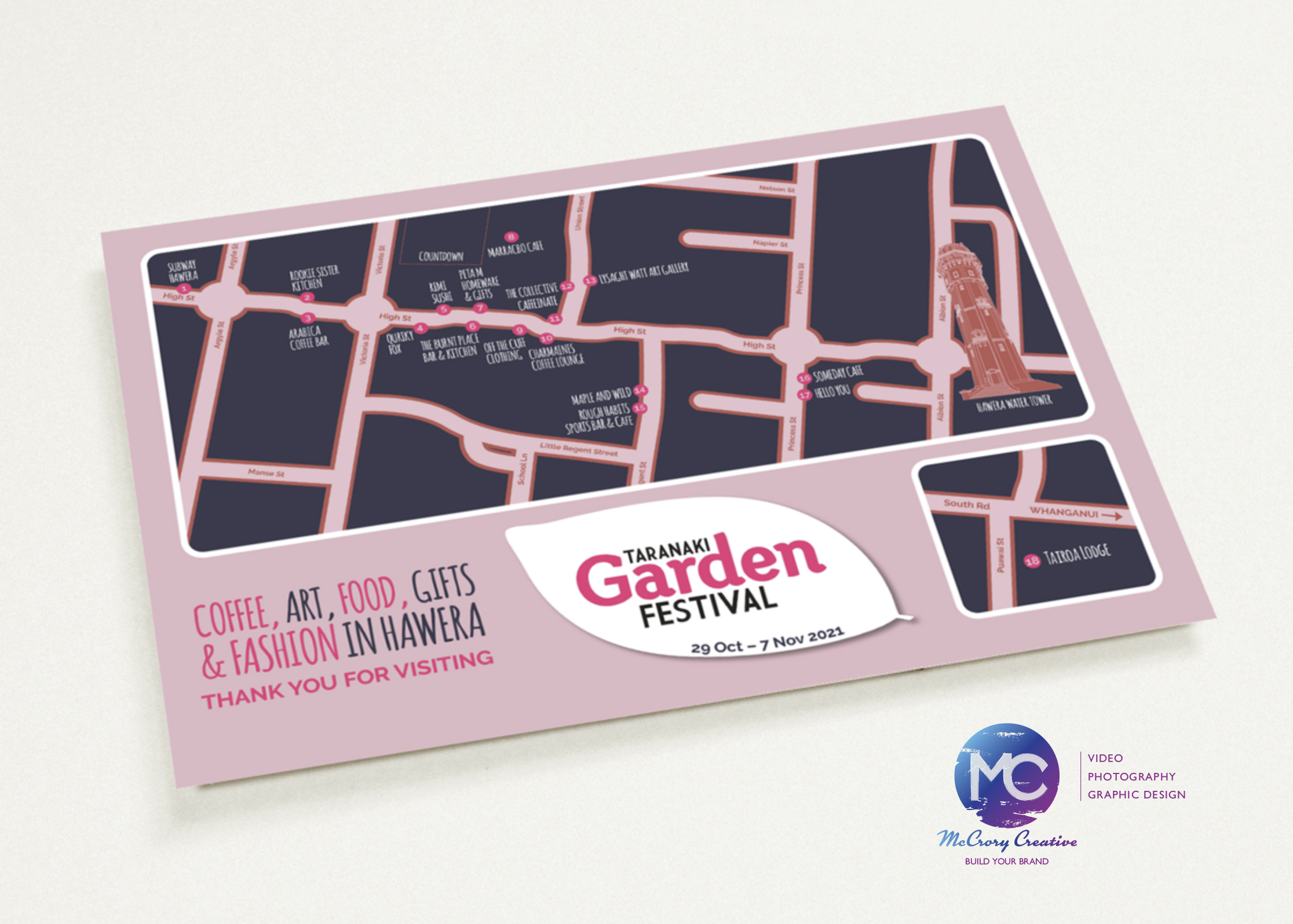 Hawera Town Map Garden Festival